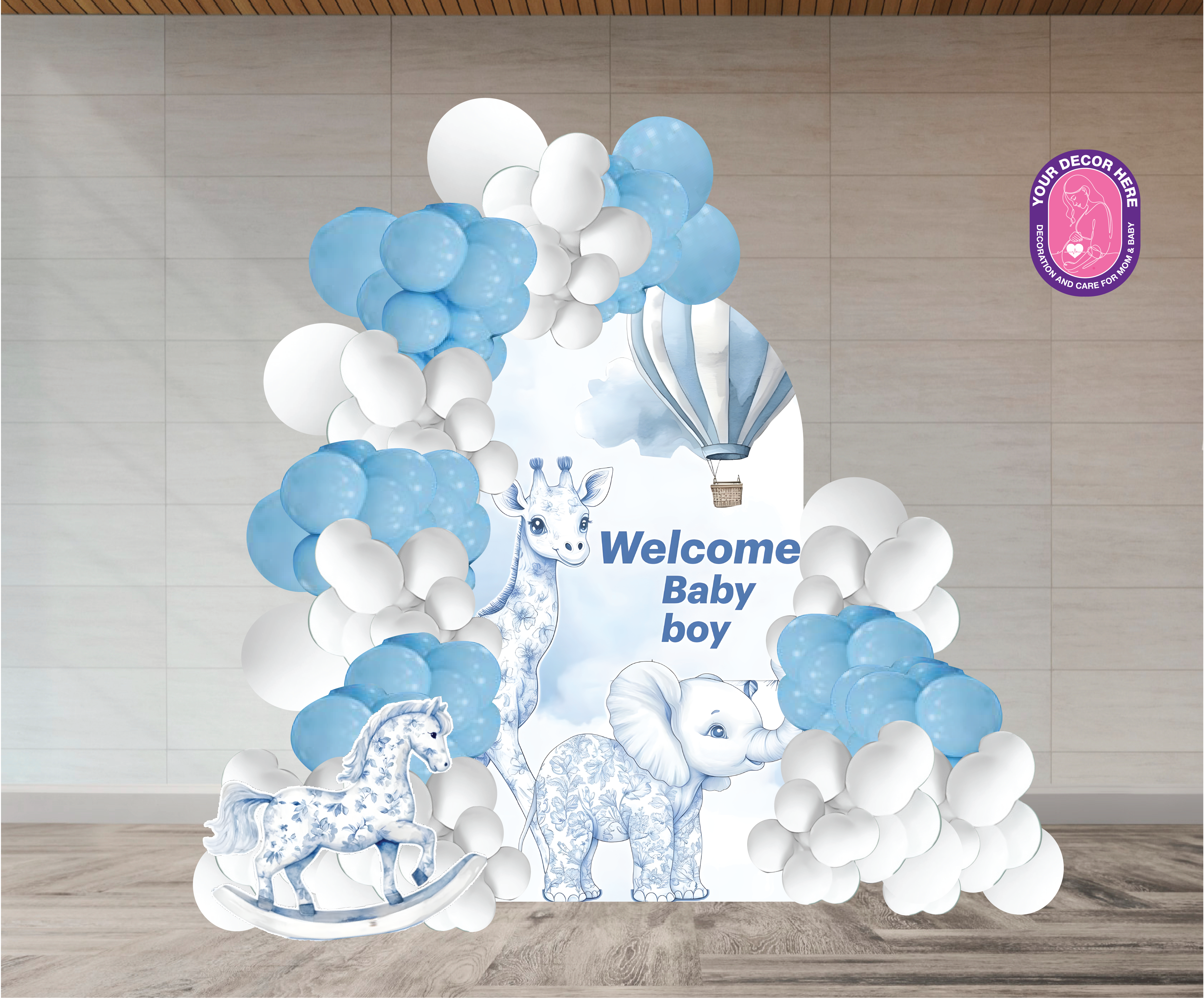 BG WC HOME CHỮ U-12