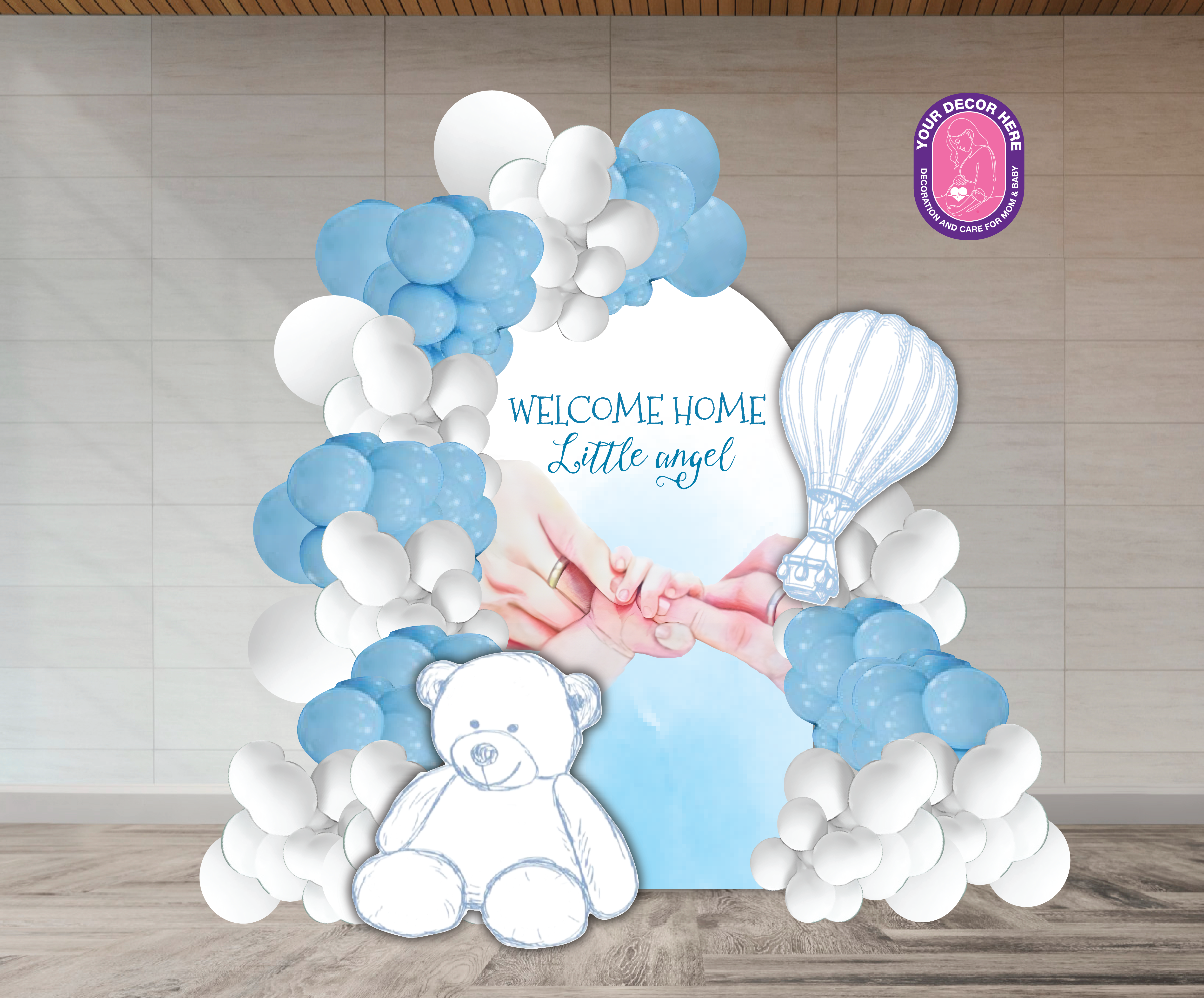 BG WC HOME CHỮ U-14