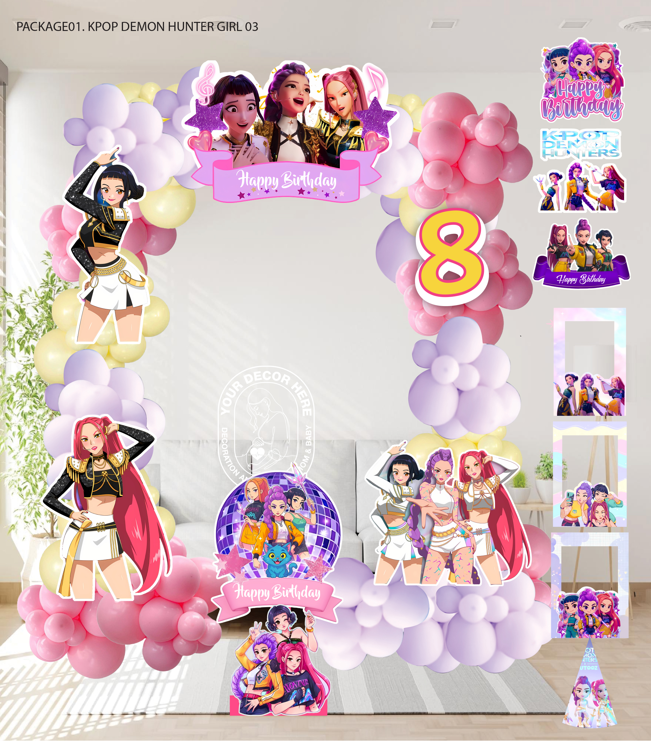PACKAGE01. KPOP DEMON HUNTER GIRL 03