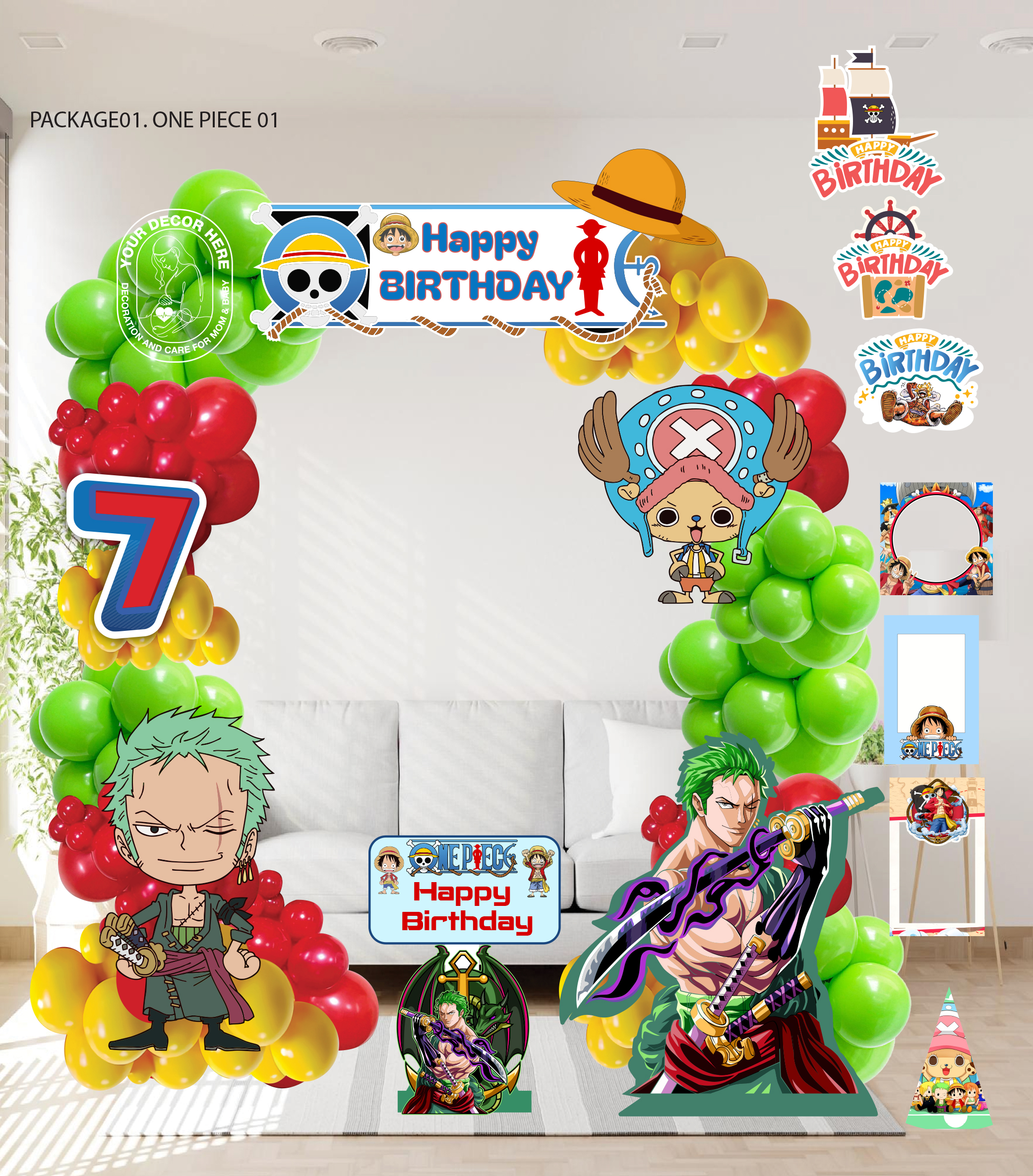 PACKAGE01. ONE PIECE 01