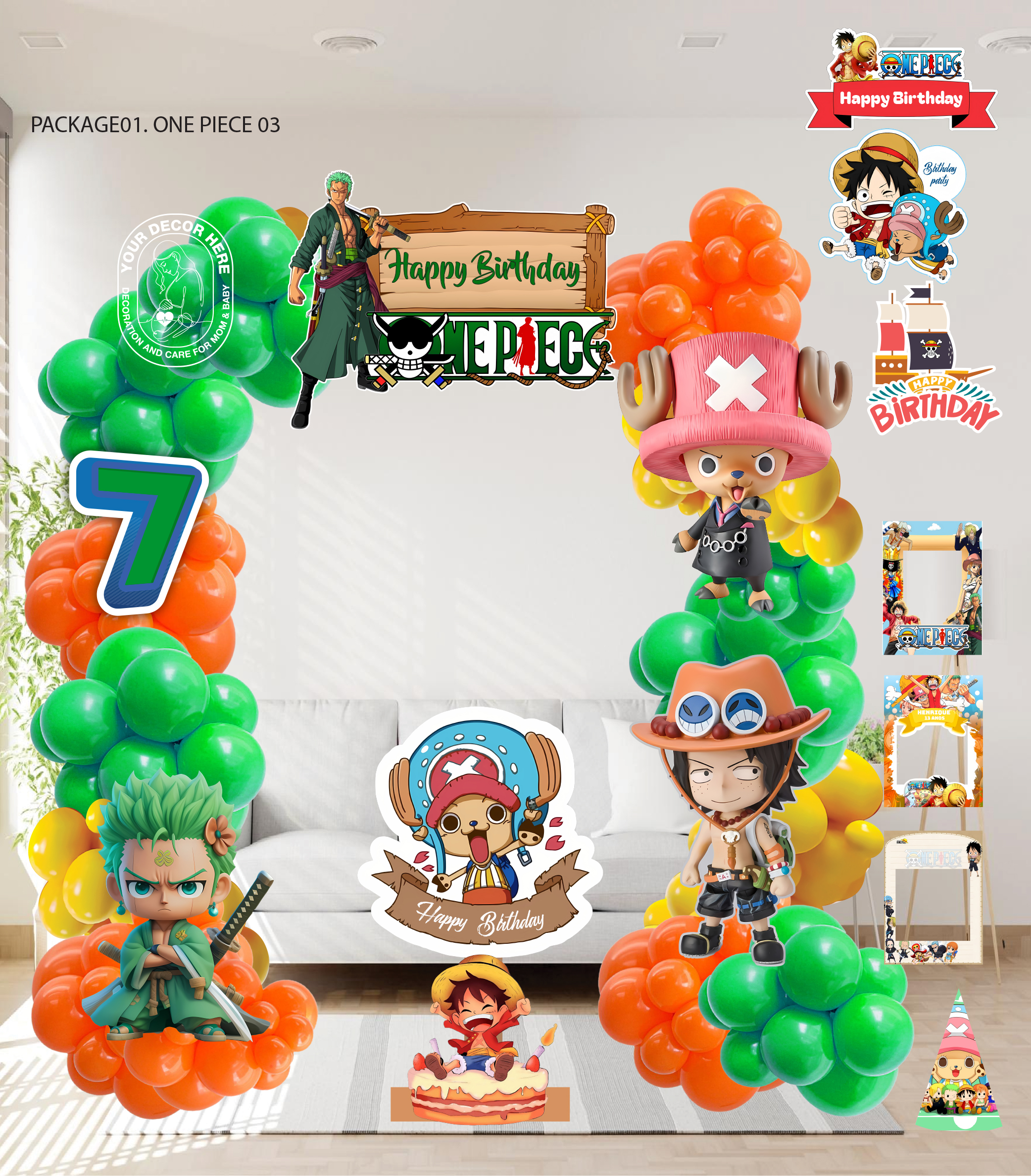 PACKAGE01. ONE PIECE 03