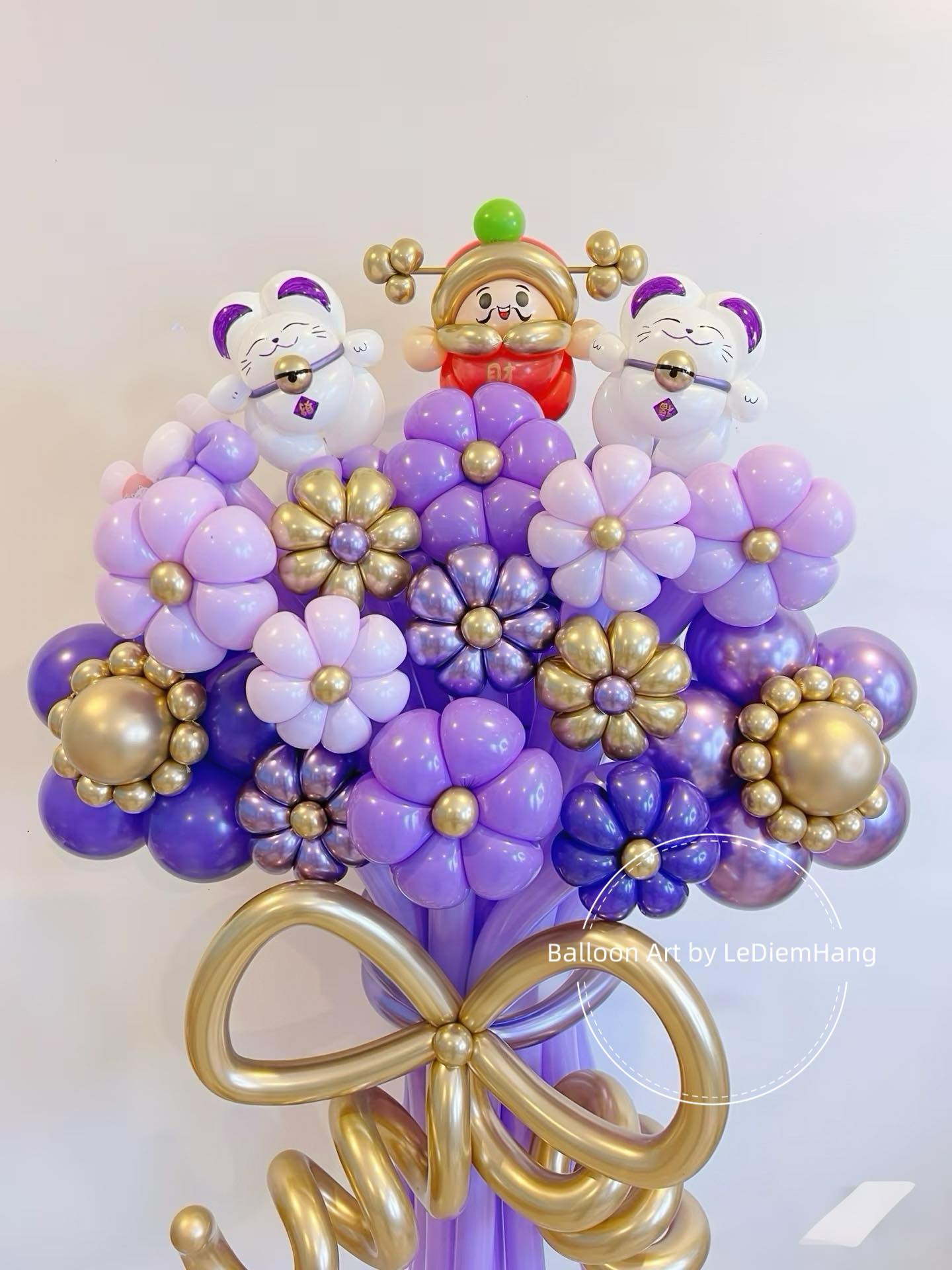 BÓ HOA BÓNG NGHỆ THUẬT