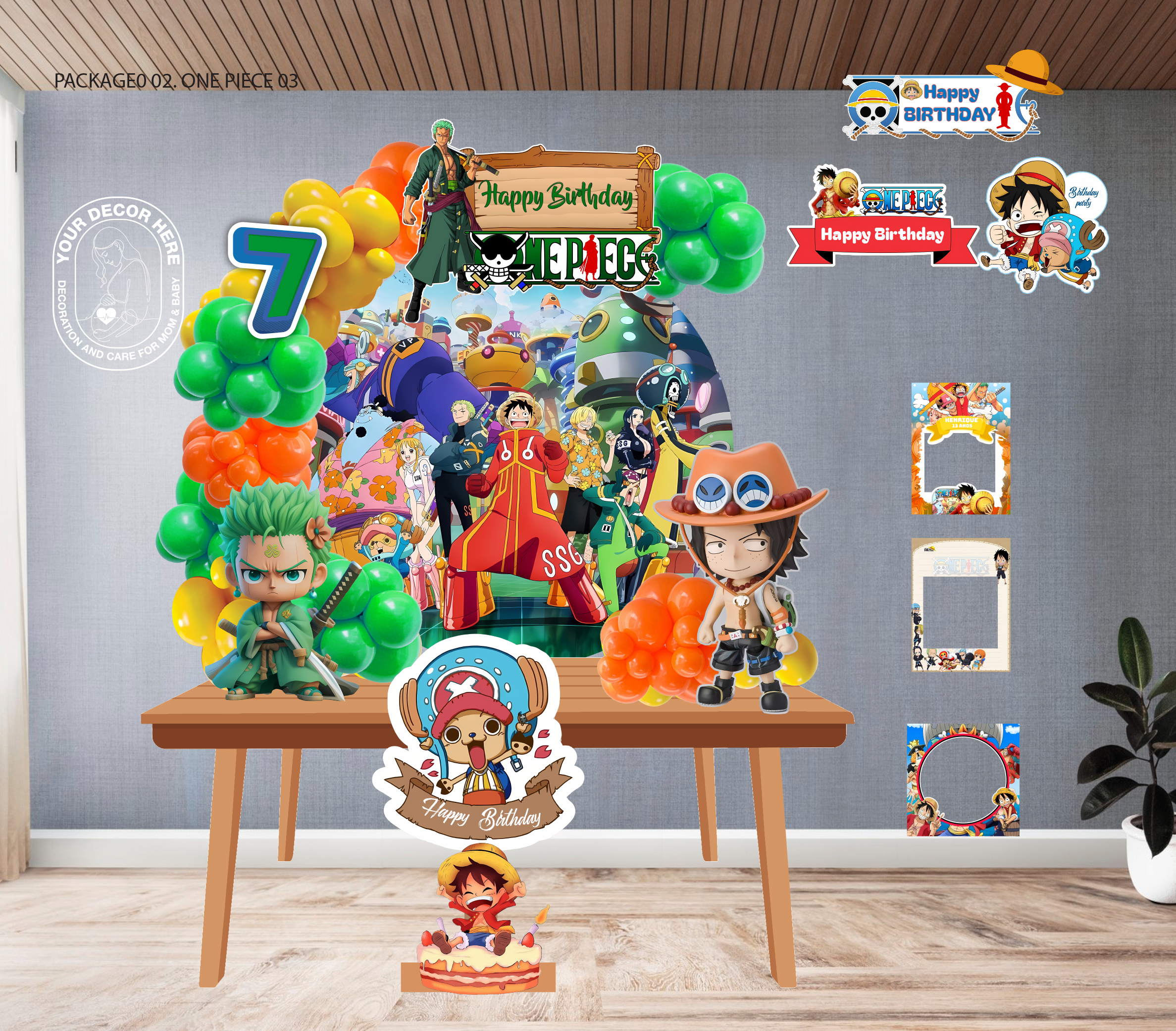 PACKAGE0 02. ONE PIECE 03