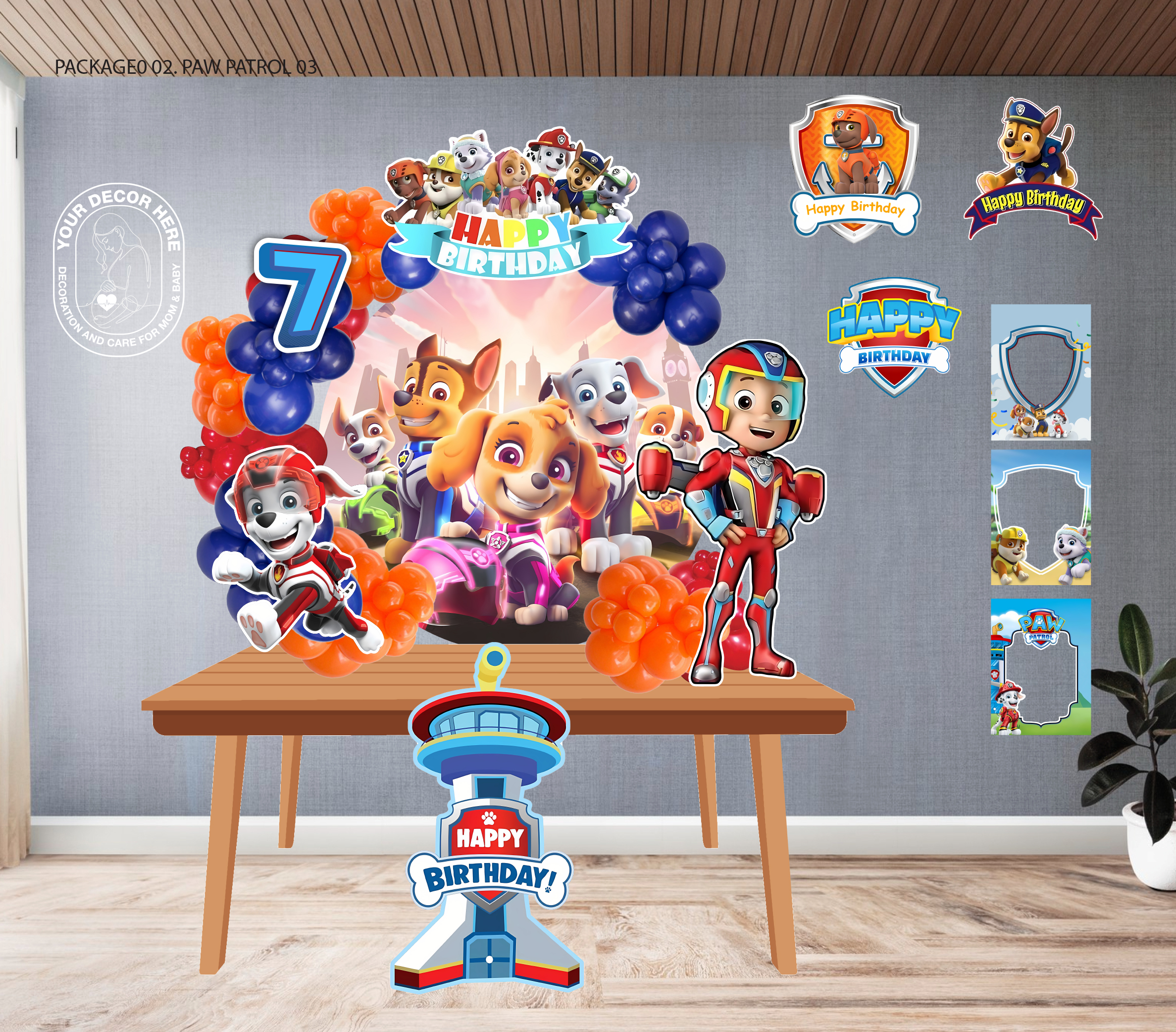 PACKAGE0 02. PAW PATROL 03