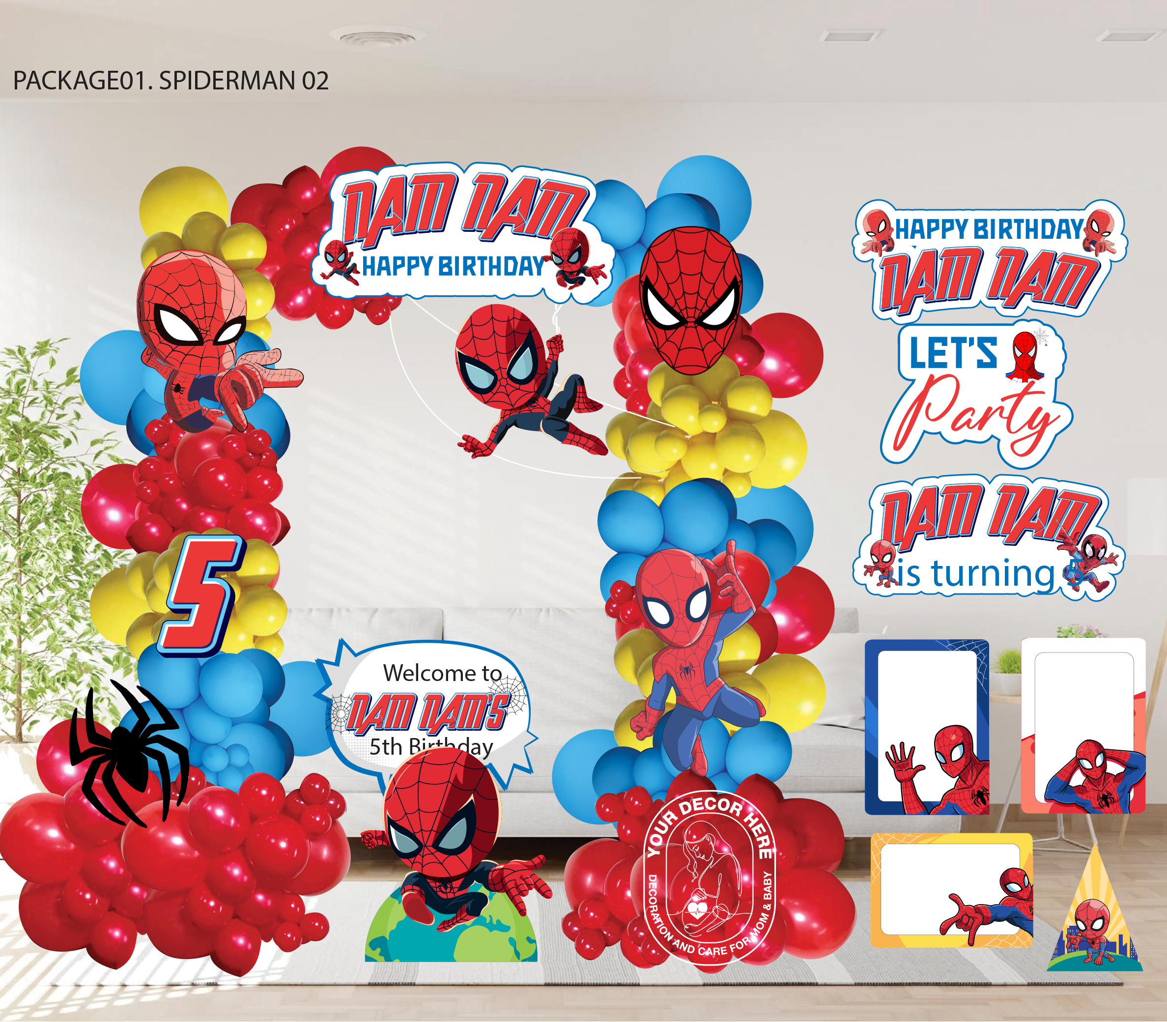 PACKAGE01. SPIDERMAN 02